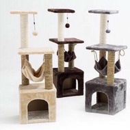 [ Ready Stock ] High Grade Carb Wood Cat Tree