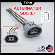 Perodua Myvi Alza Viva Alternator Plug Socket 3Pin