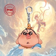 Nezha2 Keychain Acrylic Anime Movies Transparent Backpack Keychain Pendant F6k4