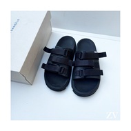 PRELOVED: ALLEY BLANCH BLACK SANDALS HIJACK ALMOST PERFECT CONDITION UK 2