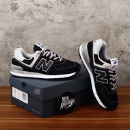 Sepatu Sneakers NB 574 Modern Classic Black Grey White WL574EGK