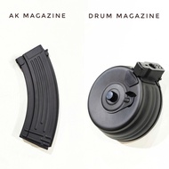 Magazine AK Renxiang Nylon / Drum Mag Metal Water Gel Blaster WGB