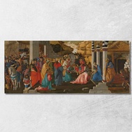 Adoration Of The Kings Sandro Botticelli sbt9 Canvas Print