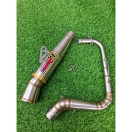 Daeng Sai4 pipe 51mm Cobra Mio Sporty Mio Soulty Beat Fi Click V1 Aerox Nmax Click 125/150 Apido pow