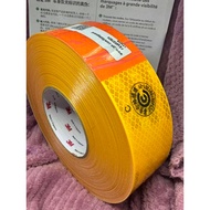 Price Including Tax 3M 983 Yellow Diamond Grade Reflective Sticker ARTC CCMARK Certified Car Inspect