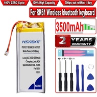 HSABAT 3500mAh RK61 Battery for Wireless bluetooth keyboard