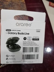全新araree Galaxy Buds Live藍牙耳機透明保護殼
