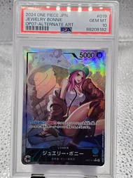 Thẻ PSA 10 Jewelry Bonney OP07-019 L 500 Years in the Future ONE PIECE Card Japanese 1459 NF30 1-11