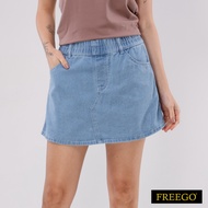 Freego Ladies Denim Skort Ladies ASB17-0038 Skorts Skort Shorts for Women Women Shorts [Skort for wo