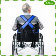 [Wishshopeeljj] Wheelchair Seat Belt Prevent Sliding Wheelchair Cushion Harness Straps