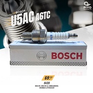 Spark Plug BOSCH Boss U5AC (A6TC) Genuine For WAVE WAVE-Z DREAM100 Honda UT31GX31 4-Stroke Model
