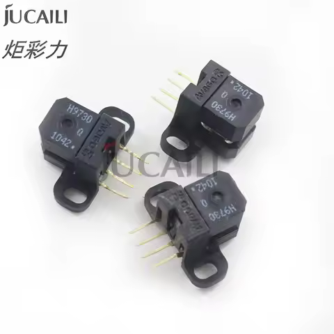 Jucaili 2pcs printer H9740/H9730/H9720 raster encoder sensor reader for 360LPI/180LPI/150LPI encoder