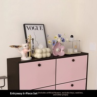 ZHONGGE | Dopamine Style Lucky Cat Console Decoration High-end