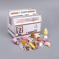 711 Convenience Store Refrigerator Stickers Magnet Stickers Freezer Supermarket Model 3d Three-Dimen