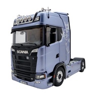 [Orphan] [Brand New Unopened] NZG 1: 18 Scania Scania V8 730S 4x2 Truck Trailer Alloy Model Blue#101