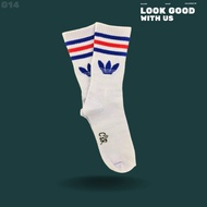 Oldschool Socks/Men's Printed Socks/Skate Socks/Adidas Strip