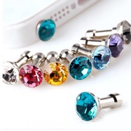 3.5mm Cell Phone Earphone Plug For iPhone 6 5s /Samsung /HTC Sony Dust Plug 手机防尘塞