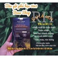 BEAU SHOP 3 IN 1 SILVER COATING SHAMPOO (HAIR DYE, SHAMPOO, HAIR CONDITIONER)