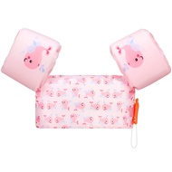 Swim Arm Band for Kids 20-30-40-50lbs, Toddler Swim Vest Cute Cartoon Swimming Wings Pool Floats Sle
