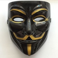 觀塘 Halloween MASK V殺面具 黑色面具 V for Vendetta Mask 萬聖節 面具 Halloween mask Party #Cosplay #Party # Moneyh