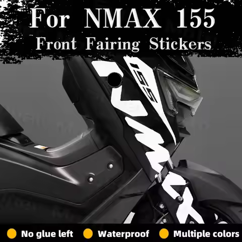 For 2025 NMAX 155 NMAX155 nmax155 Motorcycle Reflective NMAX Logo Stickers Decorative Scooter Front 