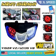 PROTAPER Y15 Y15ZR V2 / LC135 V8 FI NARUTO SHARINGAN LED HEAD LAMP LIGHT LAMPU DEPAN RGB RAINBOW REM