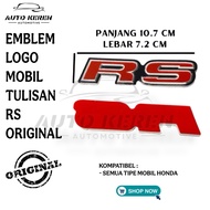 ORIGINAL RS CAR LOGO EMBLEM