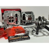 Combo Head 4 VALVE Cylinder 54 57 (+ 6mm gasket) A110 WAVE110i DASH110i REVO X S110 RSX110 - K03 K09