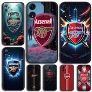 TPU black silicone soft shell 【DM-A9】arsenal FC for OPPO A1 A98 F23 A3S A5 A3X A3 pro A5 A9 A5S A7 A