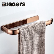 Biggers Sanitary rose gold color brass To Bathroom Accessories Towel Holder ring bar