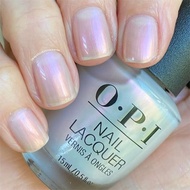 OPI Glazed N Amused s013 15ml sheer pink iridescent nail polish topper