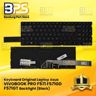 Original Laptop Keyboard for Vivobook Pro F571 F571GD F571GT Backlight Black