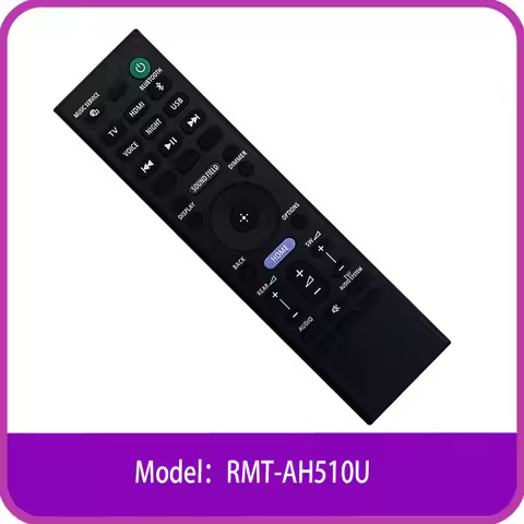 New RMT-AH510U Replacement Remote Control For Sony Soundbar HT-A5000 HTA5000
