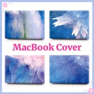 Macbook Cover Colorful Blue Casing for Mac Book Air 13'' Inch M1 A2337 A1466 Pro 13'' A1706 A2338 A2