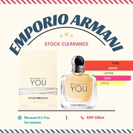 Emporio Armani Because It’s You Giorgio Armani for women (100ml) EDP