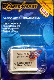 Canon CCD相机代用電池 Power Mart  - compatible w/ Canon NB-6L