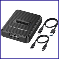 External Hard Drive Dock HDD Dock Reader USB3.2 External Docking Station 10Gbps Data Transfer SSD Re