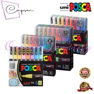 UNI POSCA Water Based Paint Marker Set ( PC-3M 8C & 16C / PC-3MS 8C / PC-5M 8C & 16C )