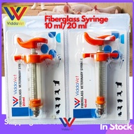 10 mL/20 ml Orange Fiberglass syringe Viddapet 10 ml/20 ml syringe for pig syringe 10ml/20ml syringe