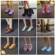 MEIGUII 1/6 Dolls Boot Foot Length 2.2cm Colorful Plastic High Heels Shoes