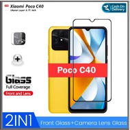 Riyanali_Shop PACKAGE 2IN1 Full Cover Tempered Glass Poco M4 Pro 4G, M4 Pro 5G, M3 Pro 5G, M5, M5S, 