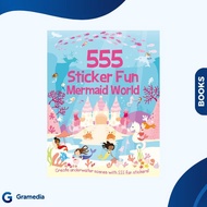 Gramedia Medan - IMPORT BOOK 555 STICKER FUN: MERMAID WORLD (SC)