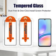 2pcs HD Screen Protector for Samsung A55 A35 A25 A15 A05 A05S Tempered Glass Galaxy F07 M07 F06 M06 