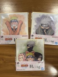 火影忍者 一番賞 H賞 一番くじ 迷你色紙 鳴人