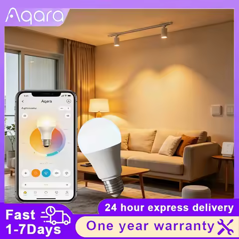 Aqara T1 Smart LED Bulb E27 Zigbee Bluetooth 8.5W Adjustable CCT Offline Control Scene Automation Li