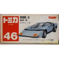 TOMY Tomica 1/58 Dome-Zero (Red) Diecast Mini Car | C Rank | Box Worn | Ships from Japan
