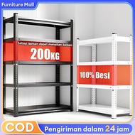 Rak Besi Serbaguna 5 Susun Rak Besi Gudang Rak Besi Warung Rak Besi Siku