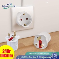 EU To UK Over Plug Converter EU To UK Converter 3 Feet To 2 Feet EU Plug Converter Adapter 2 Pin To 