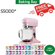 SSODD Professional Tilt-Head Stand Mixer SM1707 7L Party Red Hunter green Jet Black Fuchsia Rose SSO