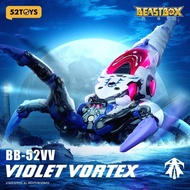 52TOYS Beastbox BB-52VV Violet Vortex, Deformation Toys Action Figure, Collectible Converting Toys